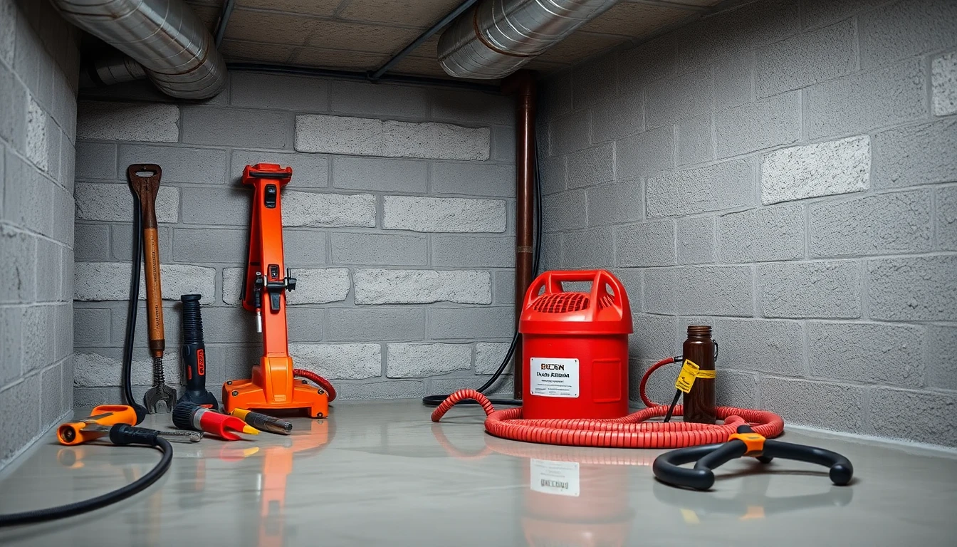 Wet Basement Repair